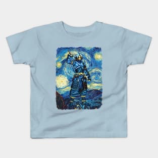 Trunks DBZ Van Gogh Style Kids T-Shirt